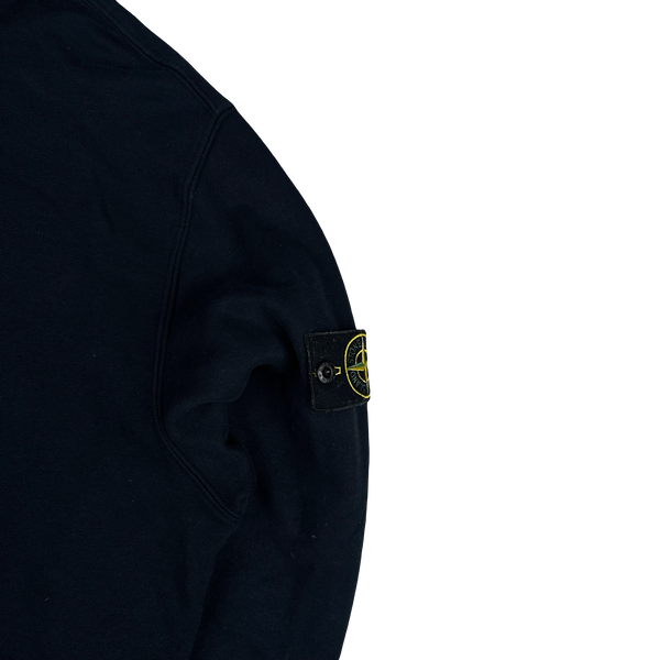Stone Island 2023 Navy Quarter Zip Jumper - XXL