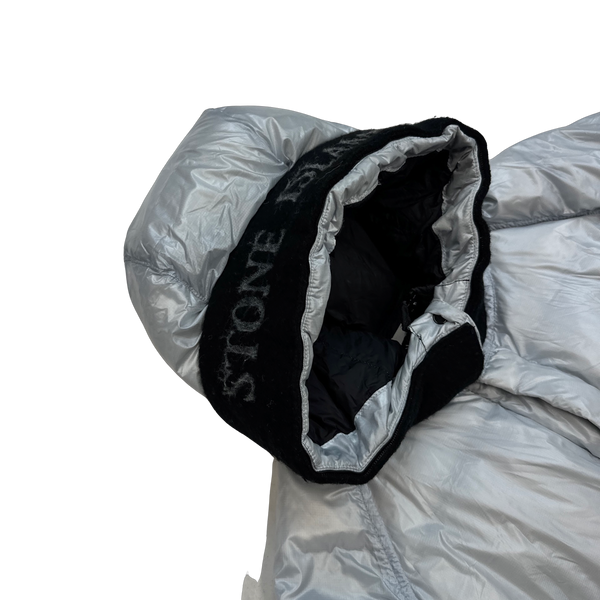 Stone Island Pertex Quantum Y Down Long Puffer - Large