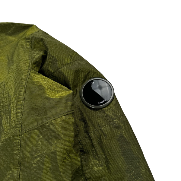 CP Company P.Ri.S.M Green Prismatic Ripstop Membrane Hooded Jacket - XL