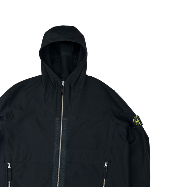 Stone Island 2019 Black Fleece Lined Soft Shell - XXL