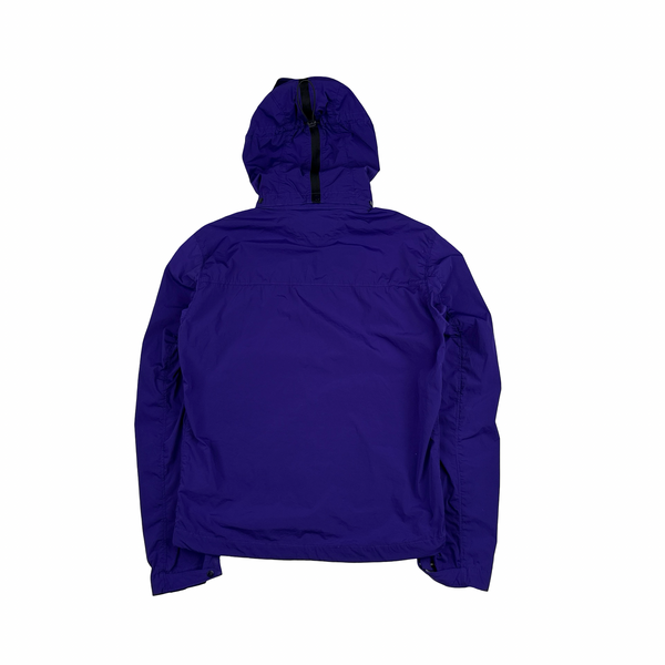 CP Company Purple Giubbino Sfoderato Nycra Goggle Jacket - Medium