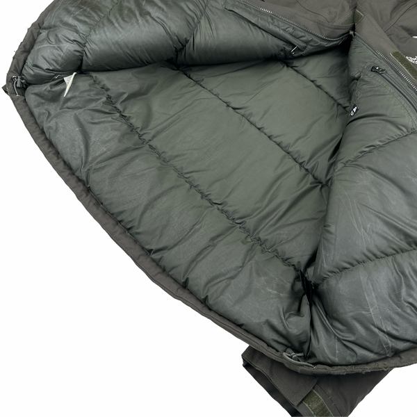 North Face Khaki Hyvent McMurdo Down Filled Parka Jacket - Medium
