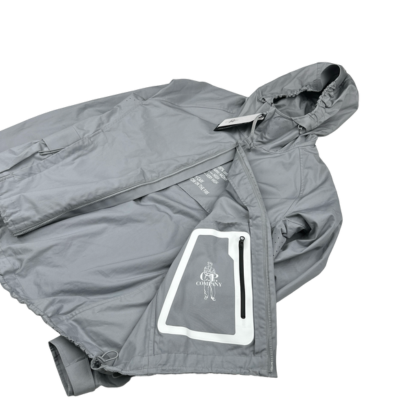 CP Company Metropolis Series Grey Hydro Stop Tela Jacket - Medium