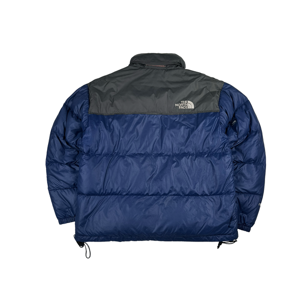 North Face 700 Down Filled Blue & Grey Summit Series Puffer Jacket - Large