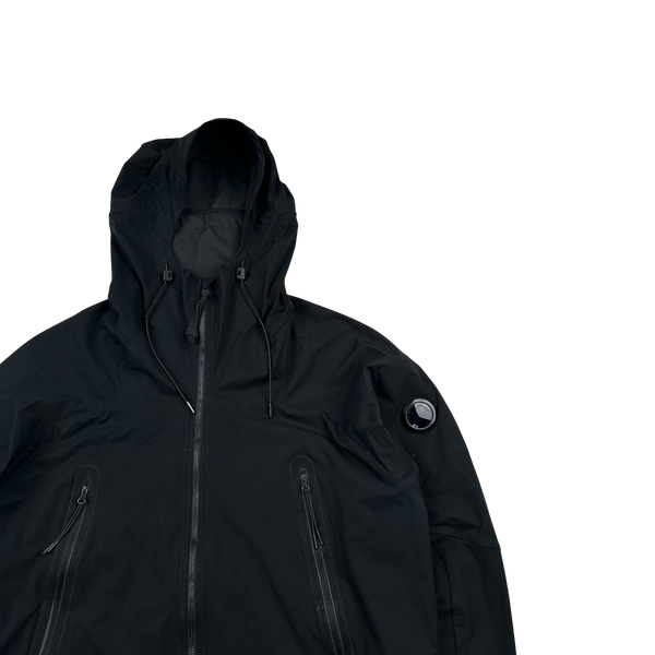 CP Company Black Pro Tek Lightweight Hooded Jacket - 3XL