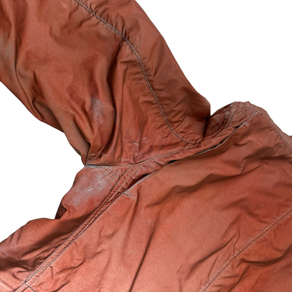 Stone Island 2012 Red Liquid Reflective Field Jacket - XL