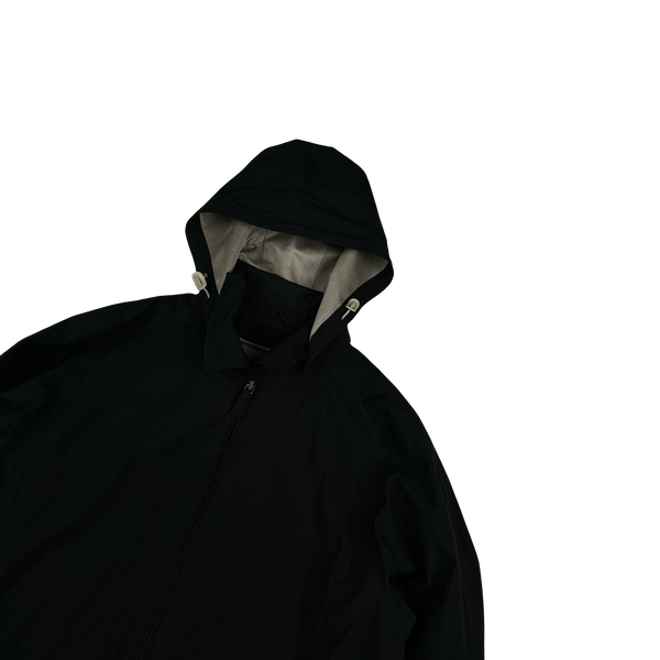 Prada Black Gore-Tex Red Tab Parka Jacket - Large