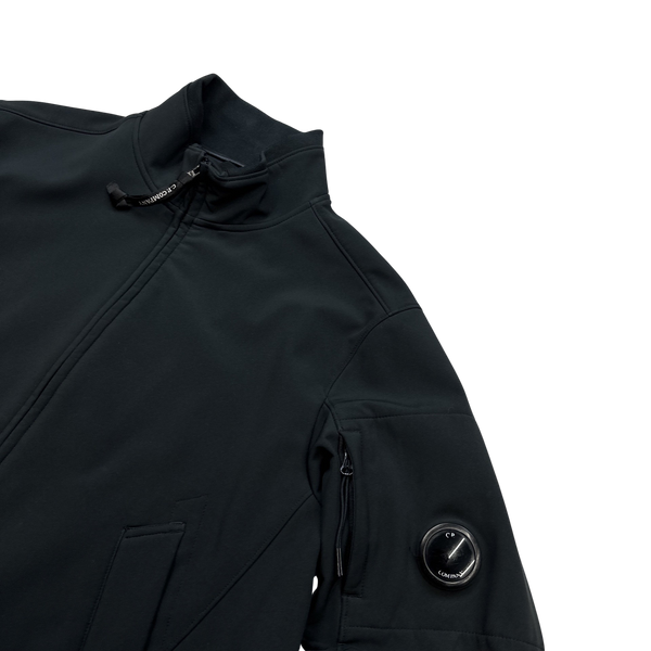 CP Company Black Softshell Bomber - Large
