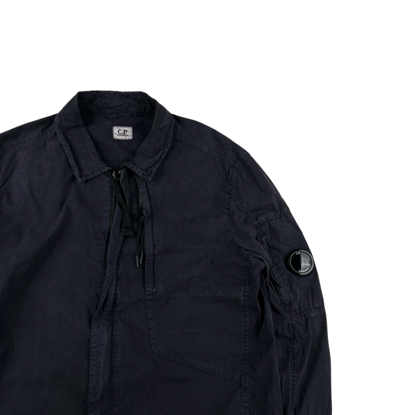 CP Company 50 Fili Navy Overshirt - Medium