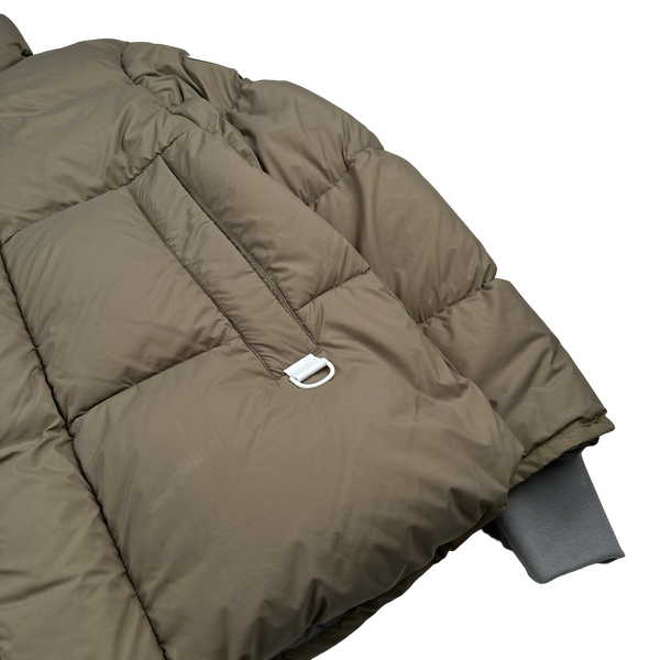 Canada Goose Everett Northwood Down White Patch Puffer Jacket - Large