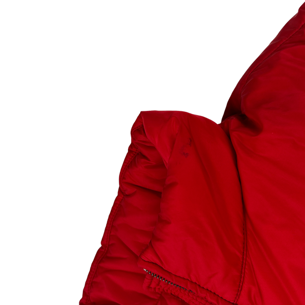 Prada Red Black Label Puffer Jacket - XL