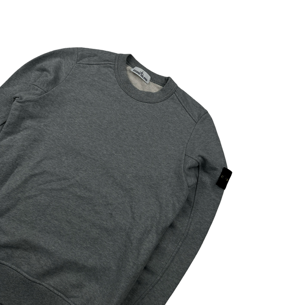 Stone Island 2016 Grey Crewneck Sweatshirt - Small