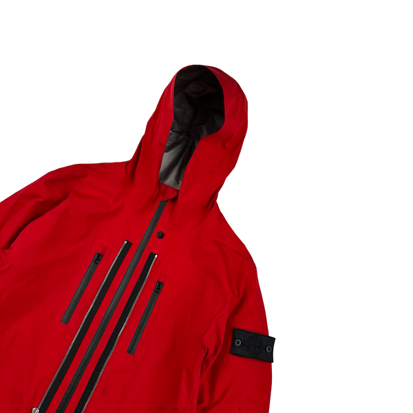 Stone Island 2020 Red Shadow Project Gore Tex Paclite Jacket - Medium