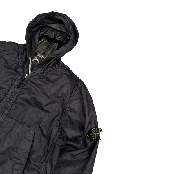 Stone Island 2008 Charcoal Hyper Light Mesh Badge Jacket - XL