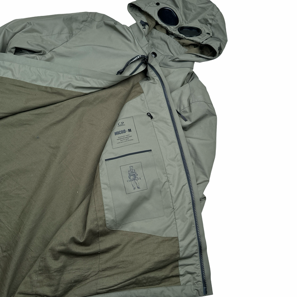 CP Company Khaki Micro M Goggle Jacket - XL