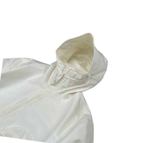 Stone Island 2018 White Tank Shield Multi Layer Ghost Piece Jacket - XL