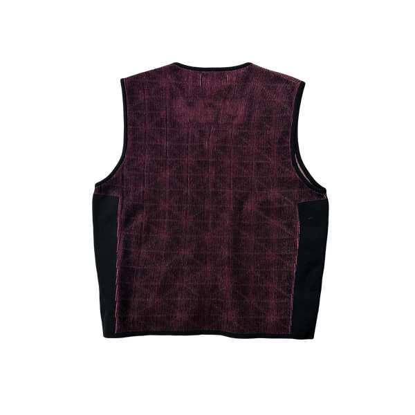 Stone Island Shadow Project Pink Ribbed Cotton Vest - Medium