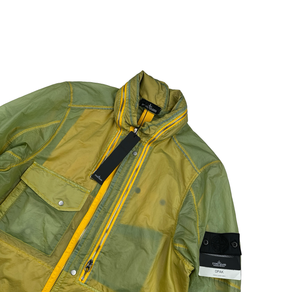 Stone Island 2020 Green Opak Shadow Project Jacket - Large