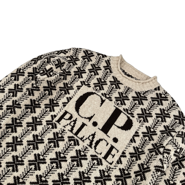 CP Company x Palace Beige Knit - Small