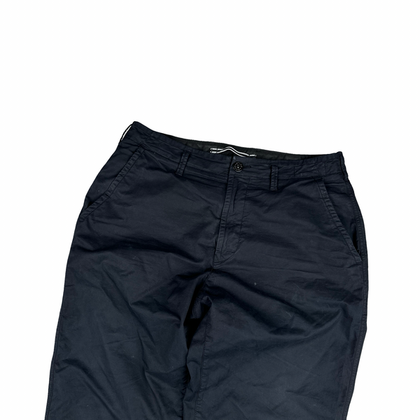 Stone Island 2023 Black Regular Fit Trousers - 34"
