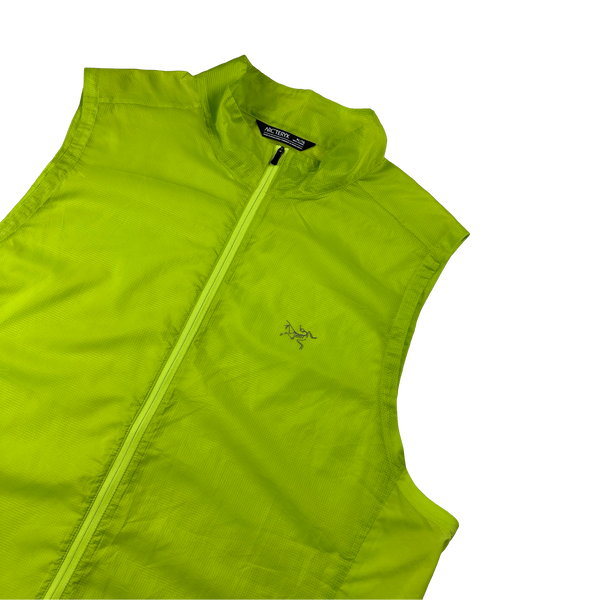 Arc'teryx Green Light Weight Rip Stop Zipped Vest - XL