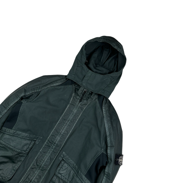 Stone Island 2013 3D Performance Cotton Tela Mussola Gommata Jacket - Large
