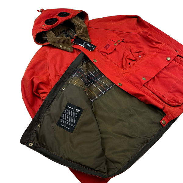 CP Company x Barbour Multi Pocket 500 Mille Waxed Jacket - XL