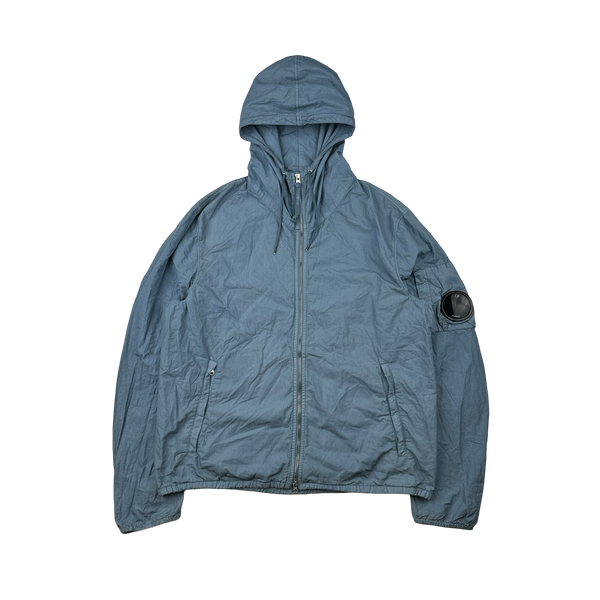 CP Company Light Blue Windbreaker Jacket - Large