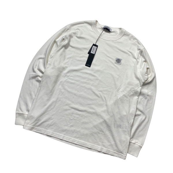 Stone Island 2022 Patch Logo Longsleeve T Shirt - XL