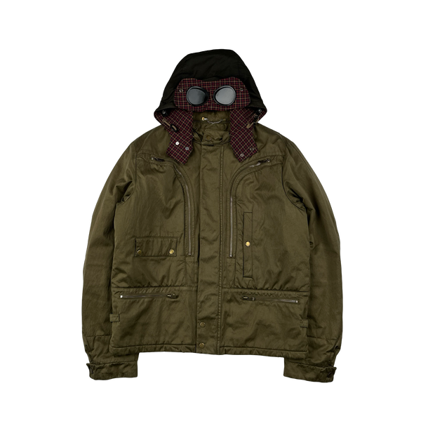 CP Company 2010 Tempo Performance Plaid Goggle Jacket - XL