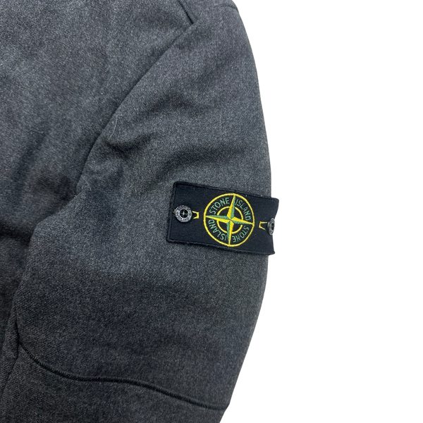 Stone Island Grey Panno R 4L Stretch Jacket - Large