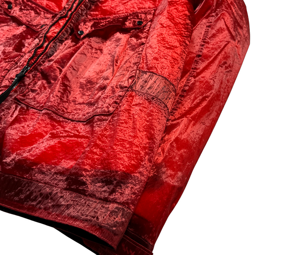CP Company Red Kan D Sherling Lined Goggle Jacket - XXL