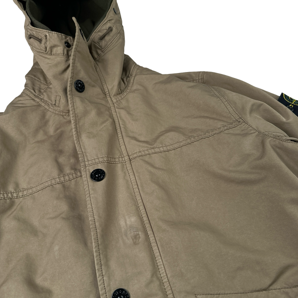 Stone Island 2015 Brown  David TC Dutch Rope Down Lined Winter Jacket - Medium