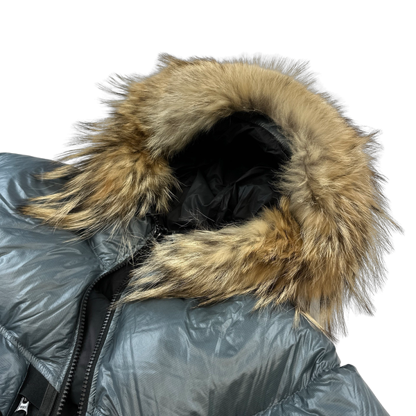 Stone island deals shiny puffer jacket