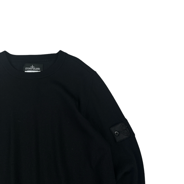 Stone Island 2015 Black Knitted Shadow Project Jumper - Large