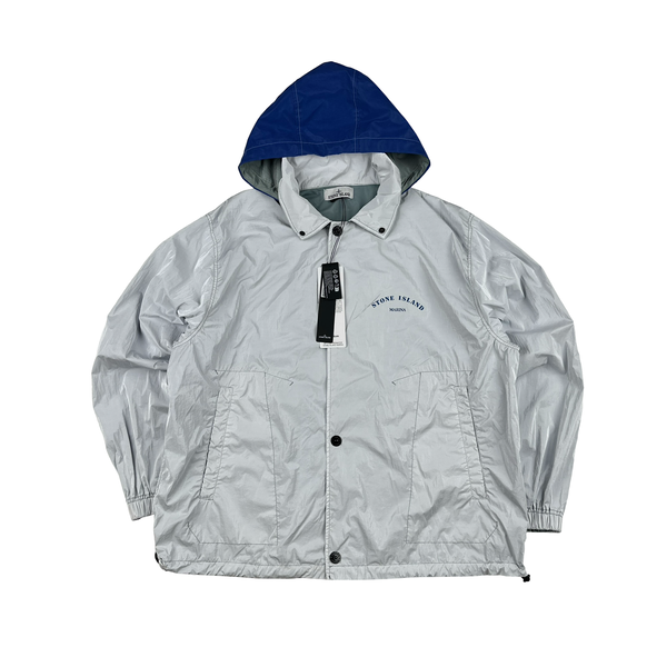 Stone Island Nylon Metal Reflective Marina Jacket - Large