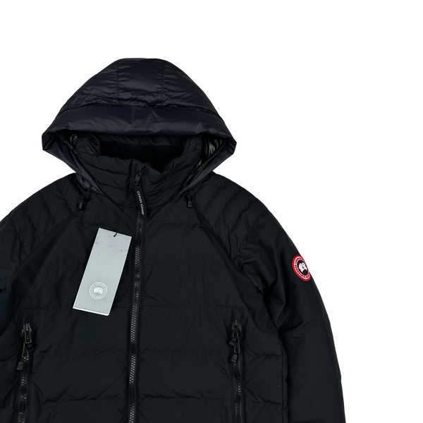 Canada Goose Black Premium Down Hybridge Base Puffer Jacket - Medium