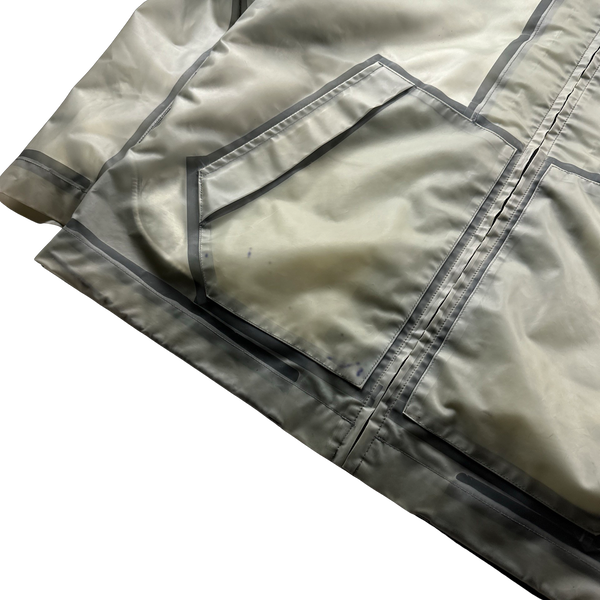 Stone Island 2015 Sherling Lined Poly Cover Jacket - XL