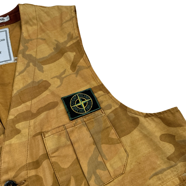 Stone Island 1990 Ice Jacket Camo Vest - Small – Mat's Island