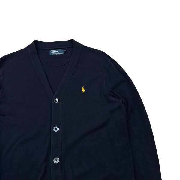 Ralph Lauren Polo Navy Buttoned Cardigan - Medium