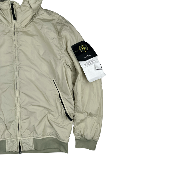 Stone Island 2024 Tan Crinkle R-NY Primaloft Jacket - Large