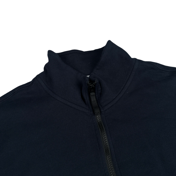 Stone Island 2023 Navy Quarter Zip Jumper - XXL