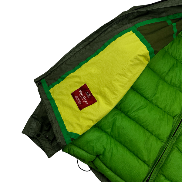 CP Company Green Gore G-Type Ripstop Down Lined Jacket - XL