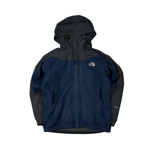 North Face 3 in 1 HyVent Fleece Lined Jacket - Large