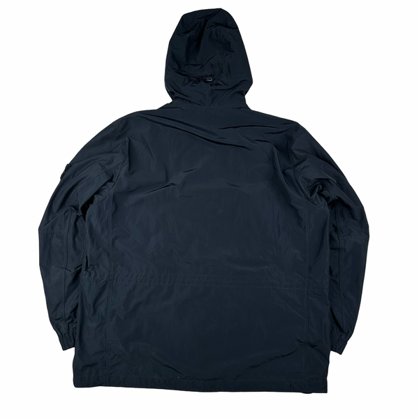 Stone Island 2018 Navy Micro Reps Parka Jacket - 3XL