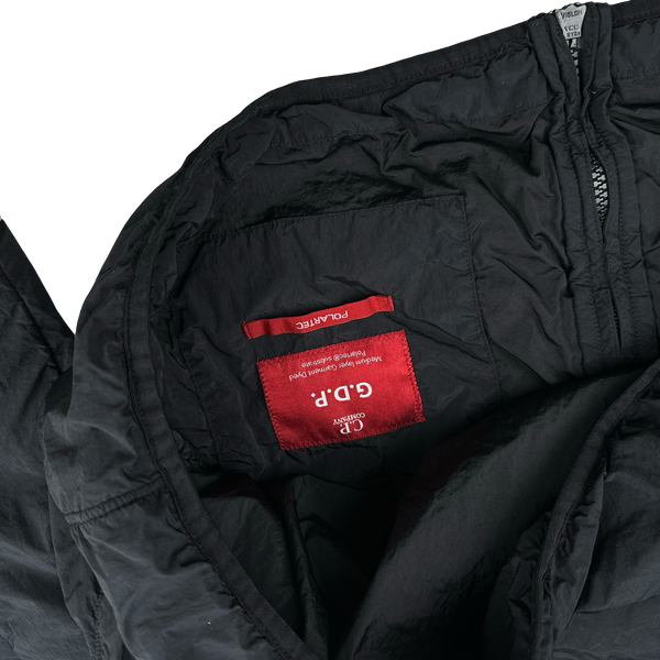 CP Company Black GDP Hooded Polartec Goggle Jacket - 3XL
