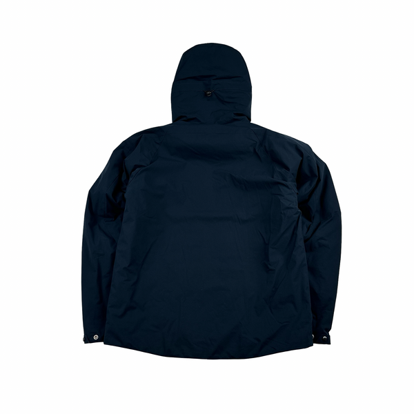 CP Company Navy Pro Tek Hooded Jacket - Large