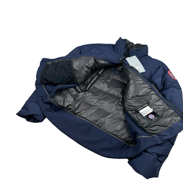 Canada Goose Navy Hybridge Down Jacket - Large