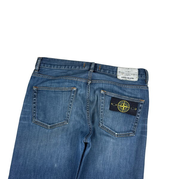 Stone Island 2014 Light Blue RE-T Fit Regular Jeans - 30”