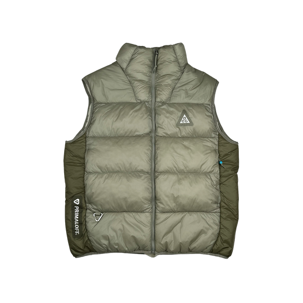 Nike Light Tan ACG Primaloft Lunar Padded Gilet - Medium
